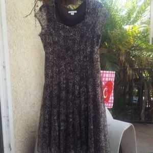 Lacy Dress Dressbarn size Large